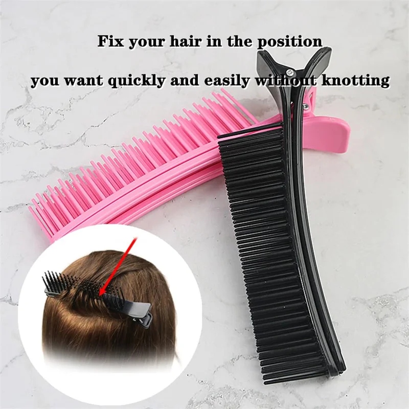 

Заколки для волос для укладки, зажимы для секционирования, широкие зубцы, зажим для наслоения волос, салон, домашняя стрижка, раскраска, фольга, размещение, наращивание