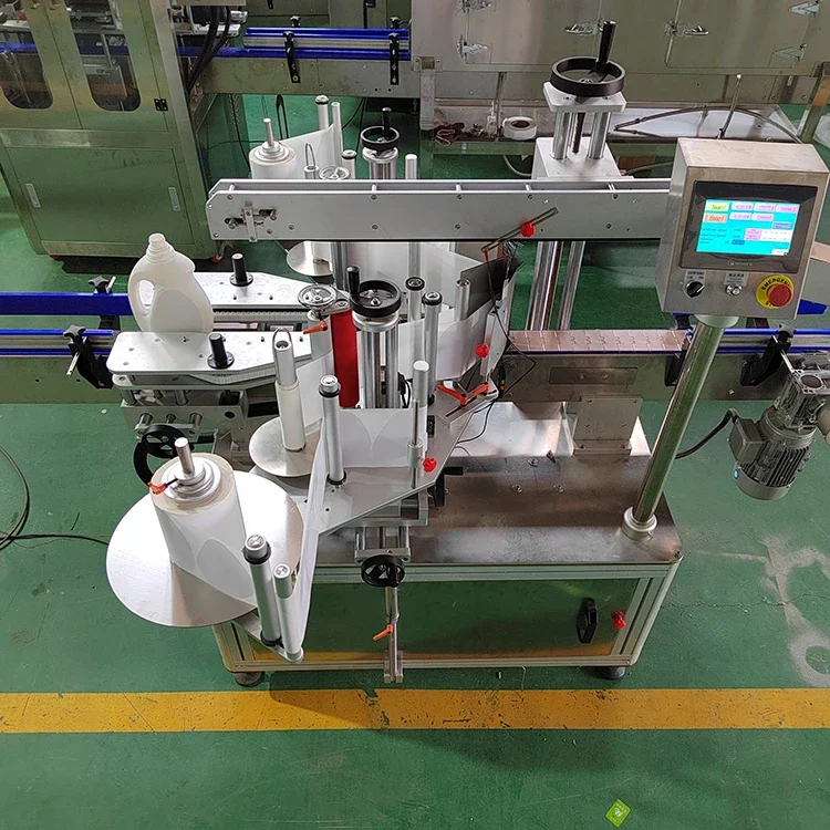 Etichettatrice automatica a doppio lato