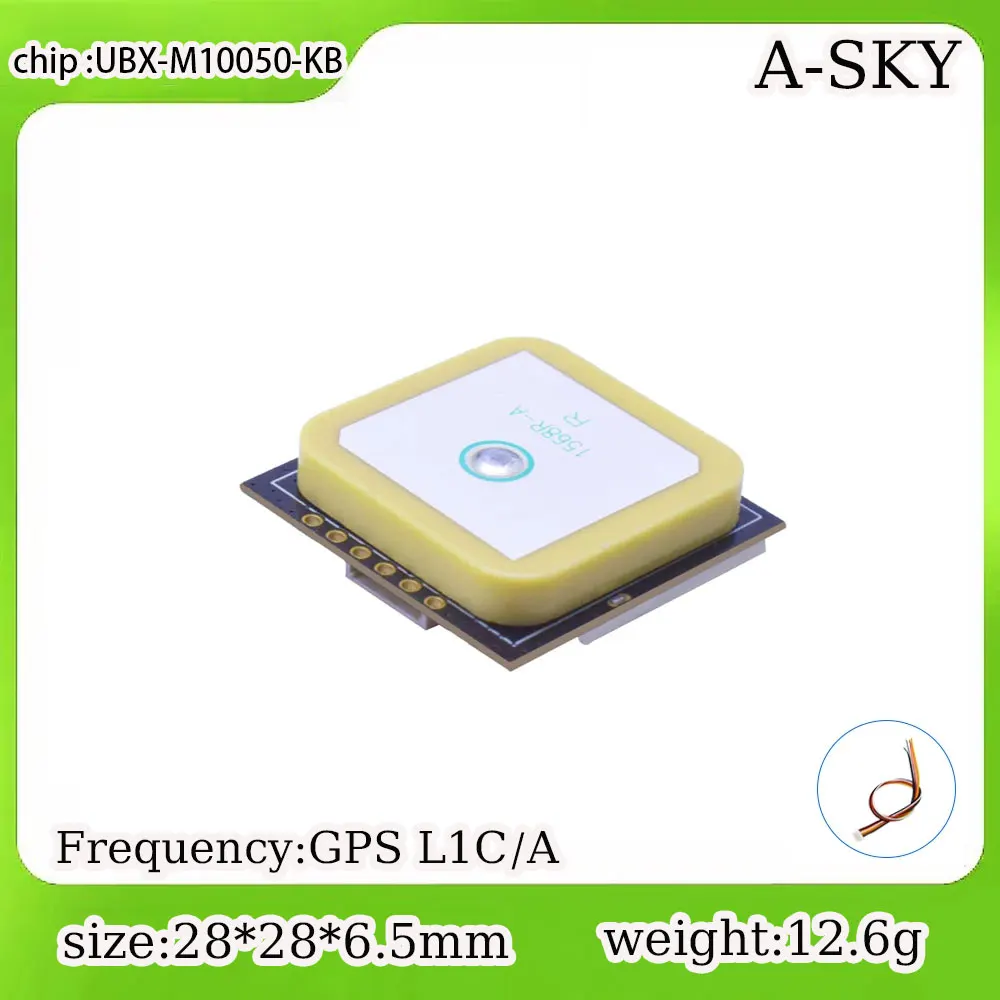 GPS Module Chip UBX M10050-KB Drone Small Light TTL Travel Machine Good Signal GNSS Antenna Module GPS Receiver