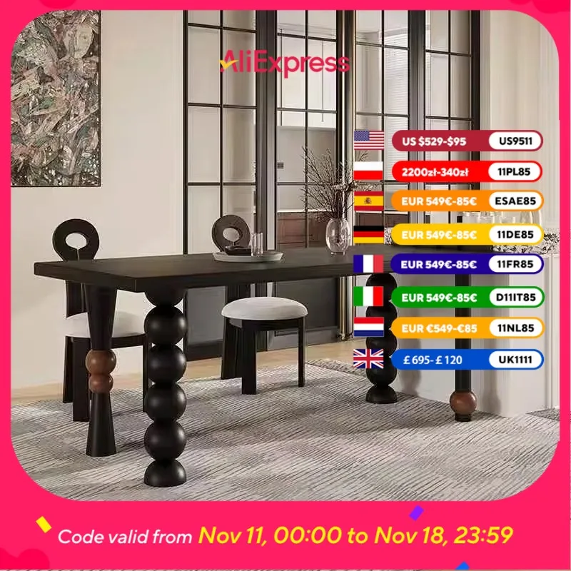 

Office Italian Dining Tables Design Party Event Luxury Kitchen Dining Tables Restaurant Wooden Tavola Da Pranzo Furniture Home
