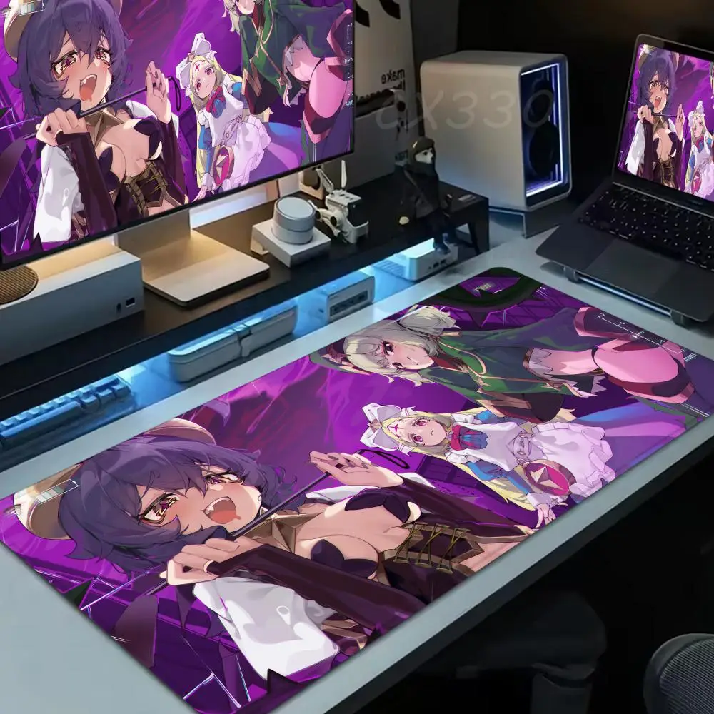 

Gushing over Magical Girls Mouse Pad Large Computer Mousepad Office 1000x500mm XXL Pc Gamer Non-slip Rubber Keyboard Deskmat