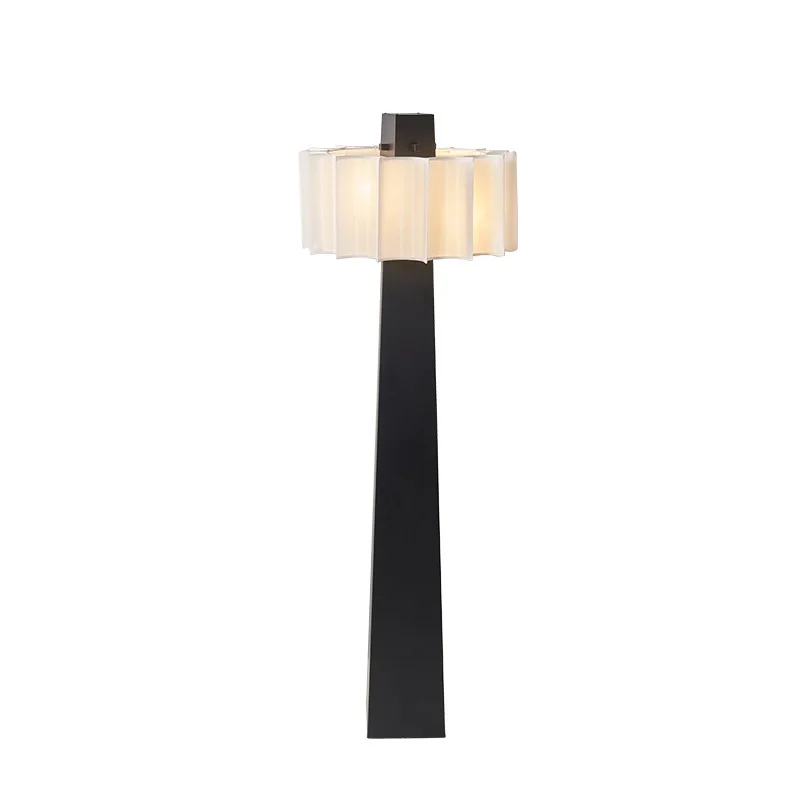 

New Chinese creative living room floor lamp Nordic simple bedroom bedside study exhibition hall designer decorative floor lamp
