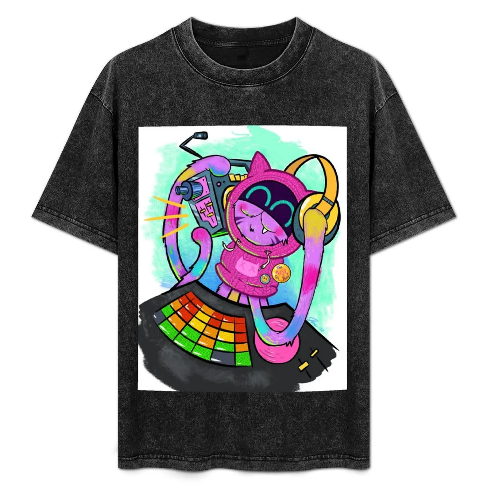 

DJ Catnip T-Shirt Modern Style Print T-Shirt