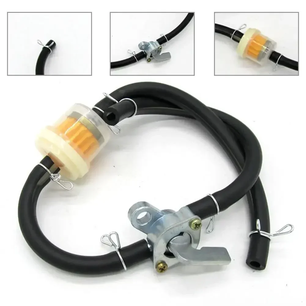 High Quality Fuel Switch with Gasoline Filter for Motorcycle ATV 50CC150CC Easy Installation Long Service Life