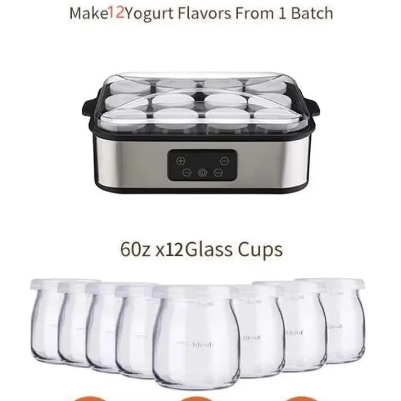 Electric yogurt machine, automatic yogurt maker, portable yogurt fermentation machine, homemade jam pudding machine