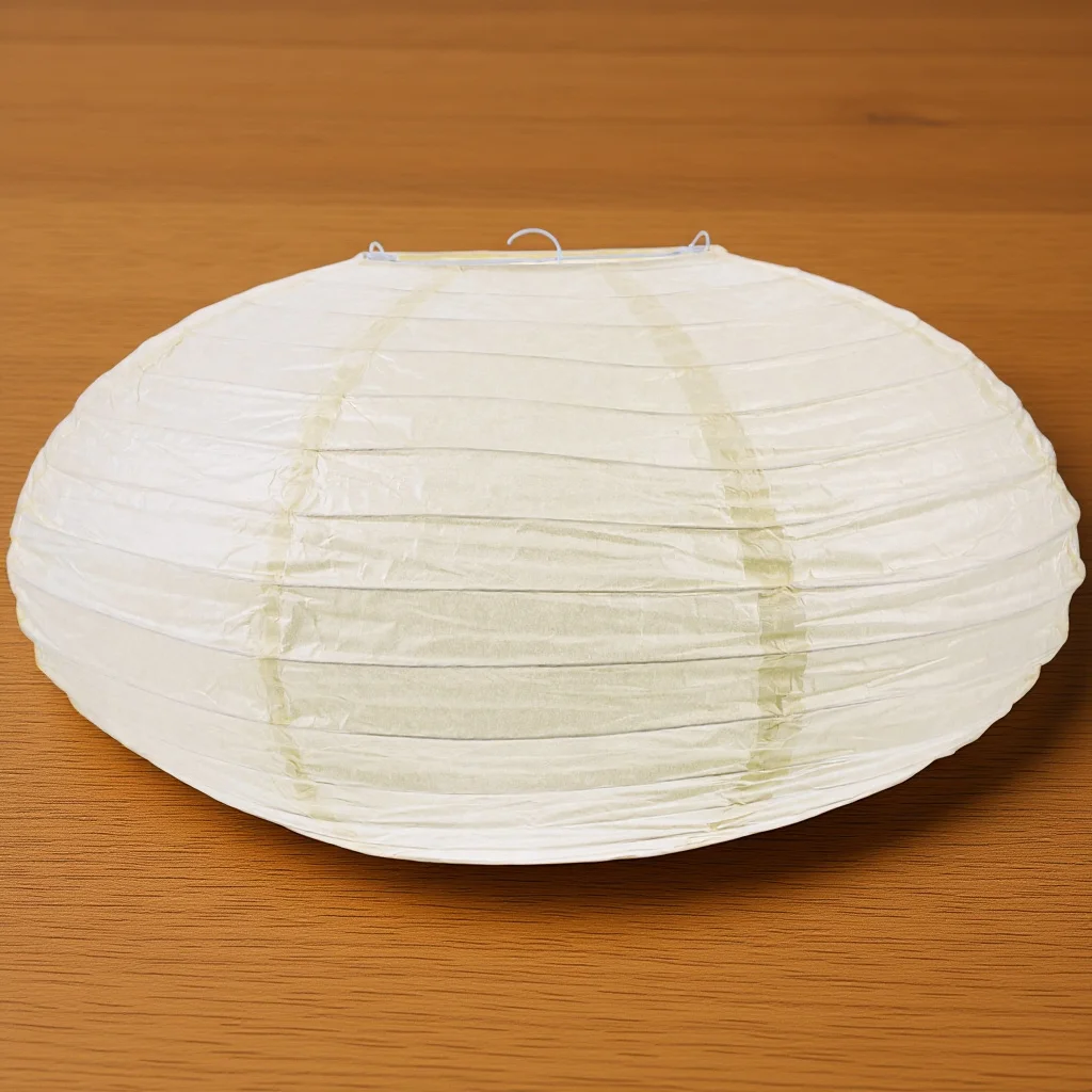 

Paper Lantern Lampshade Oval Foldable Simple Design Hanging Lamp Shade for Home Party Decoration Light Cover Lantern Lampshade