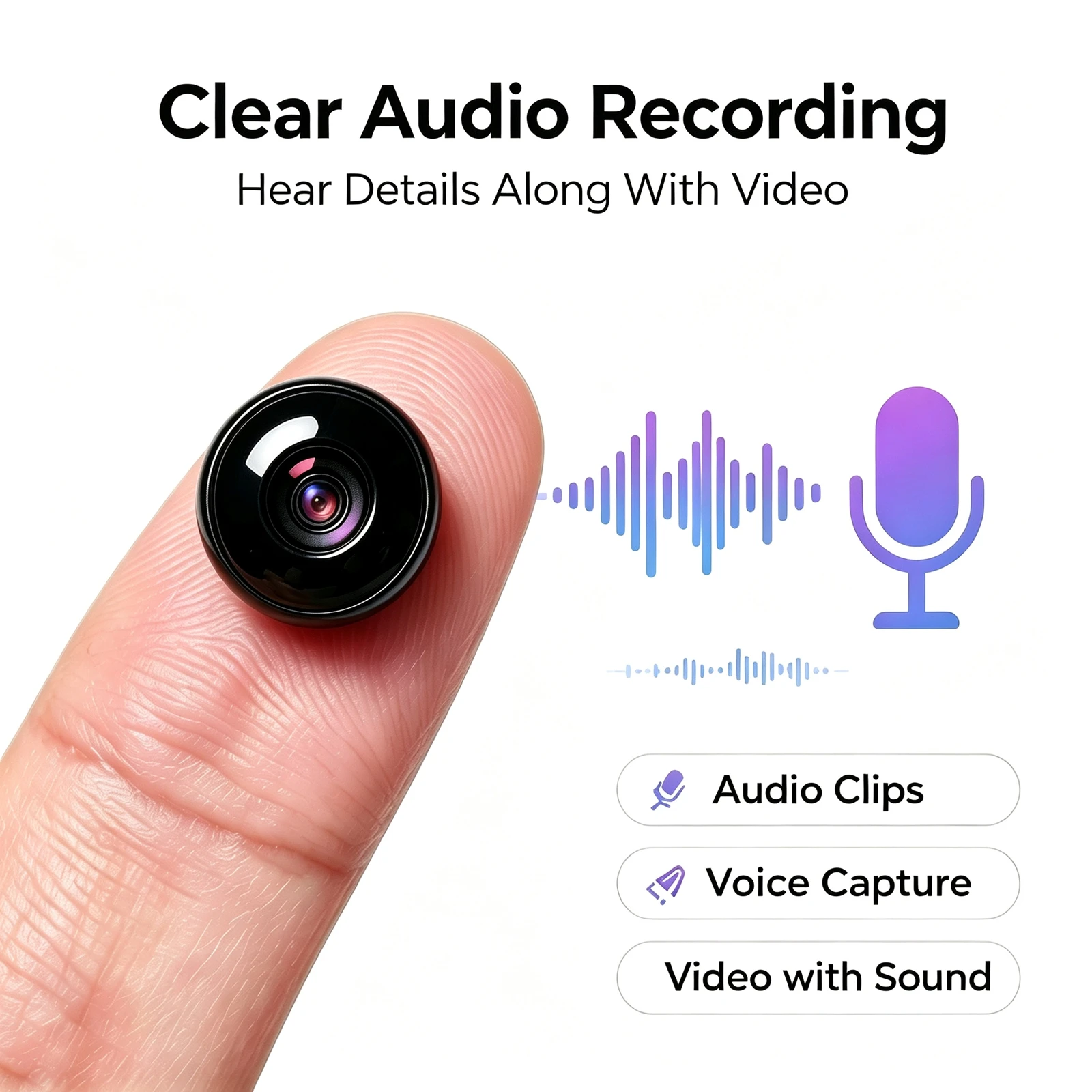 V16  GPS Portable Mini Surveillance Camera, HD Wide-angle Lens with Infrared Night Vision, Real-time Remote Viewing on Mobile Phones, Synchronized Audio and Video Recording, Suitable for Home Security, Pet Care, Baby Monitoring Scenarios