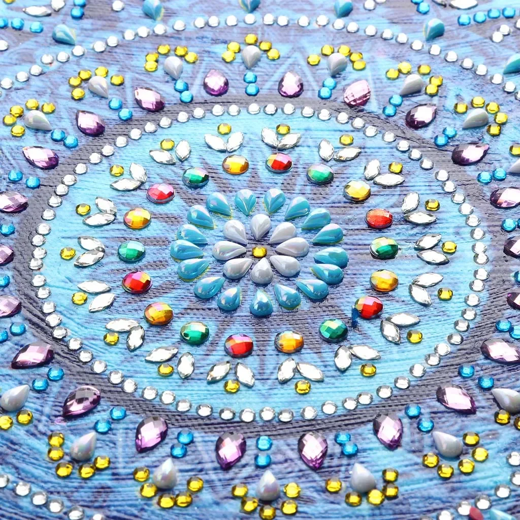 Special Shaped Diamond Embroidery 5D DIY Diamond Paintings Mandala Religious Crystal Rhinestone Cross Stitch Home Decoration