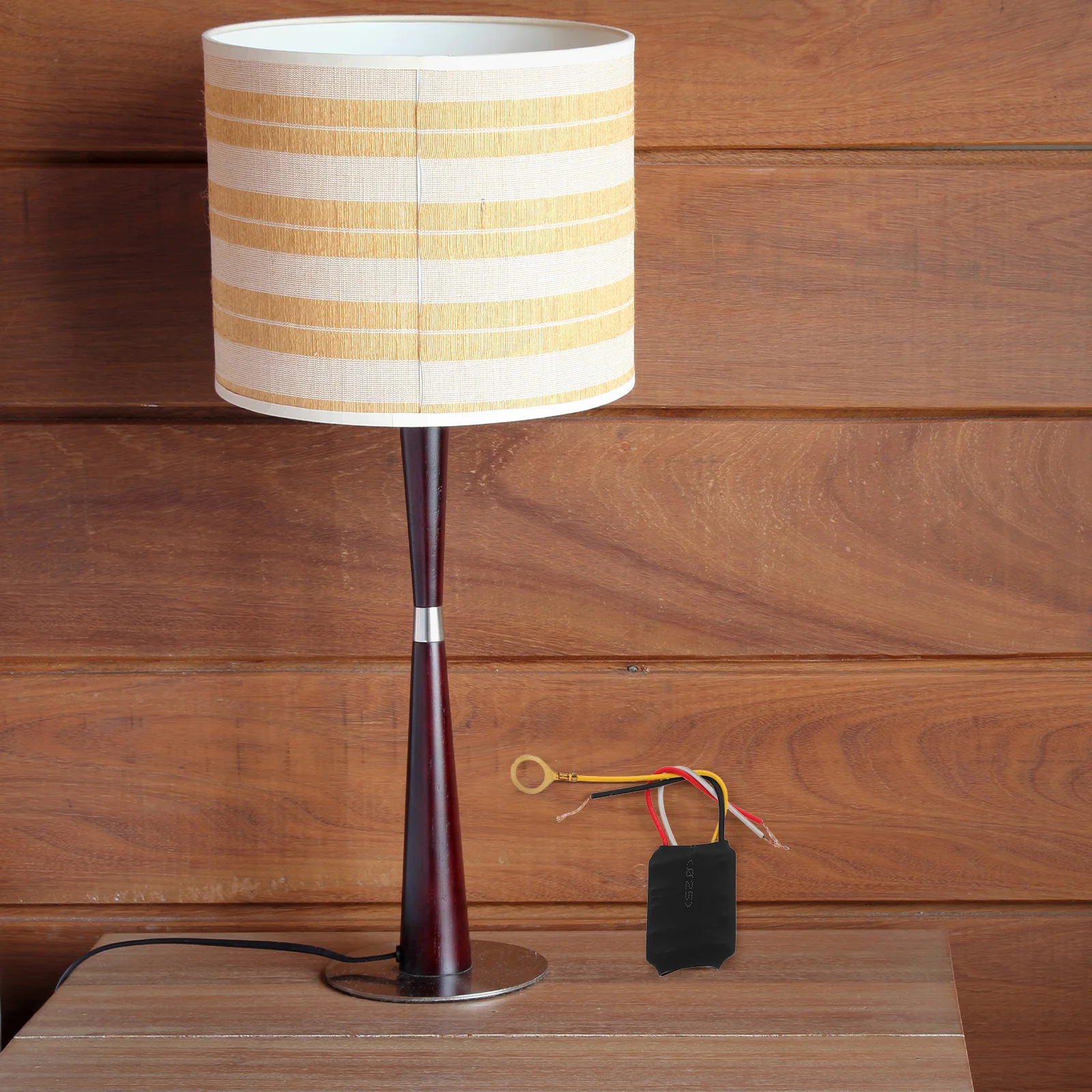 

2Pcs Desk Lamp Touch Sensor Module Heat Shrink Tubing Three-Level Touch Dimmer Switch Easy Installation Replacement Repair