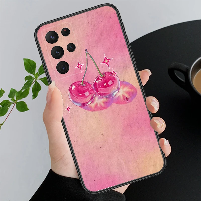 

Phone Case For Samsung A55 A16 A56 A36 A35 A15 A53 A54 A33 A34 A25 A05S A52 A52S A14 A26 A71 Lemon strawberry watermelon