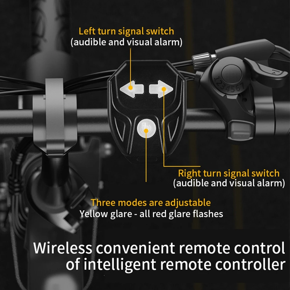 Luz trasera LED para bicicleta, intermitente, recargable por USB, accesorios de ciclismo