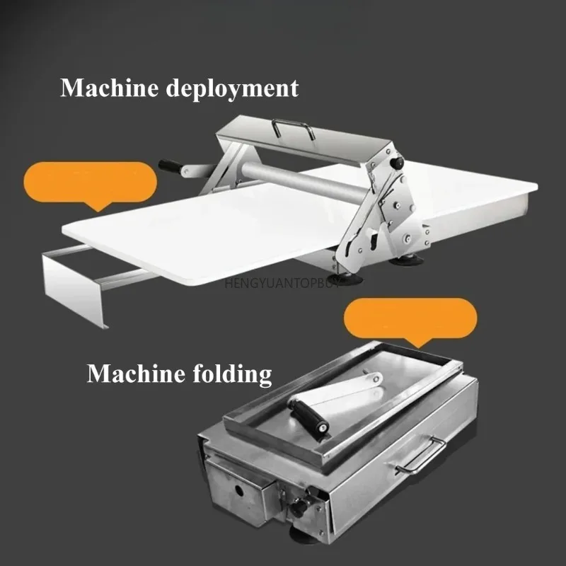 Commercial Hand-Cranked Puff Pastry Machine Egg Tart Dough Press Bread Laminator Dough Puff Machine Dough Sheeting Machine