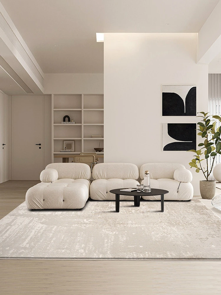 

Спальня в гостиной – это современный, простой и утолщенный, а домашняя скандинавская роскошь – это высокий и минималистичный кремовый стиль.