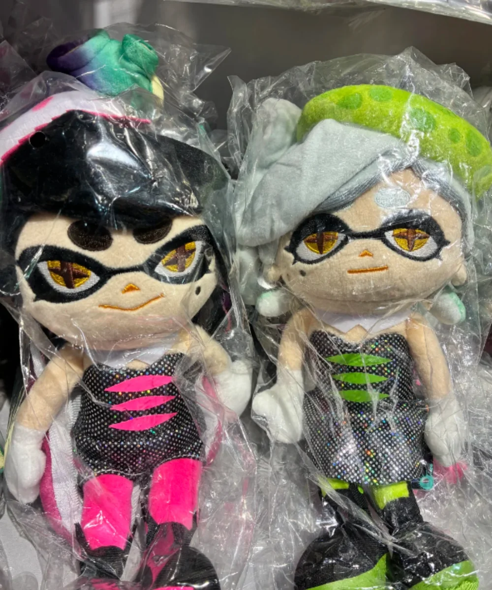 25cm Anime Switch Splatoons Plush Toy Dolls Splatoons 2 NS Ika Musume Stuffed Figure For Kids Birthday Gift