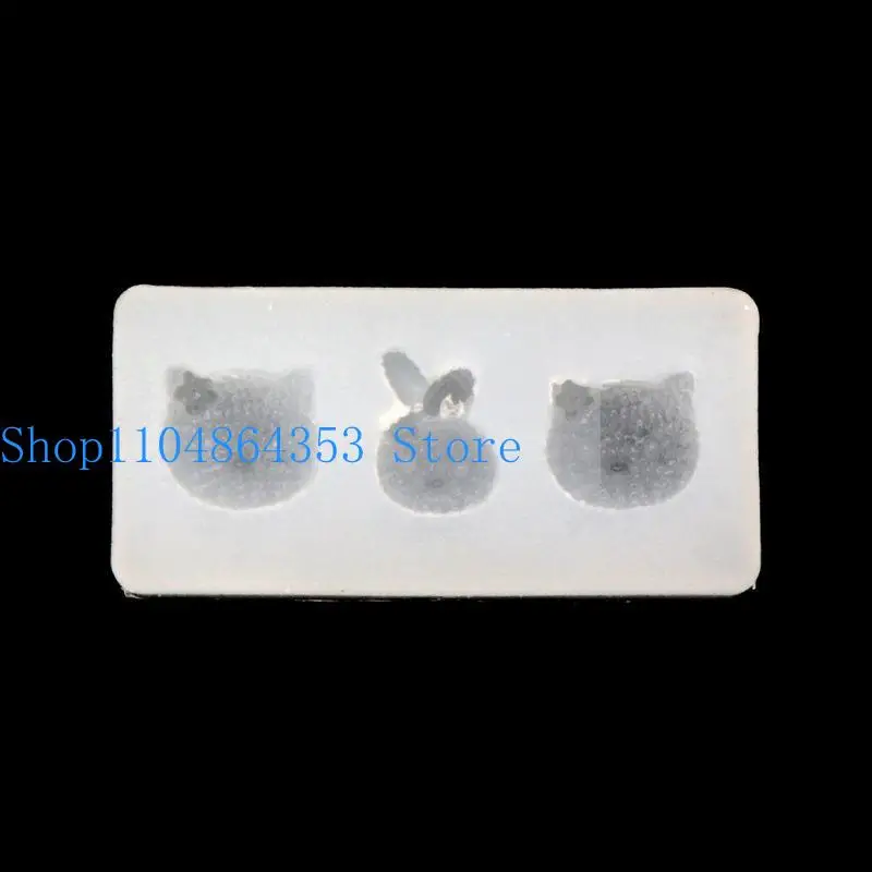 652F Bear Flower Star Moon Love Five-pointed Star Mold Resin Casting Silicone Mold Epoxy Art Decor Pendant Jewelry Mold