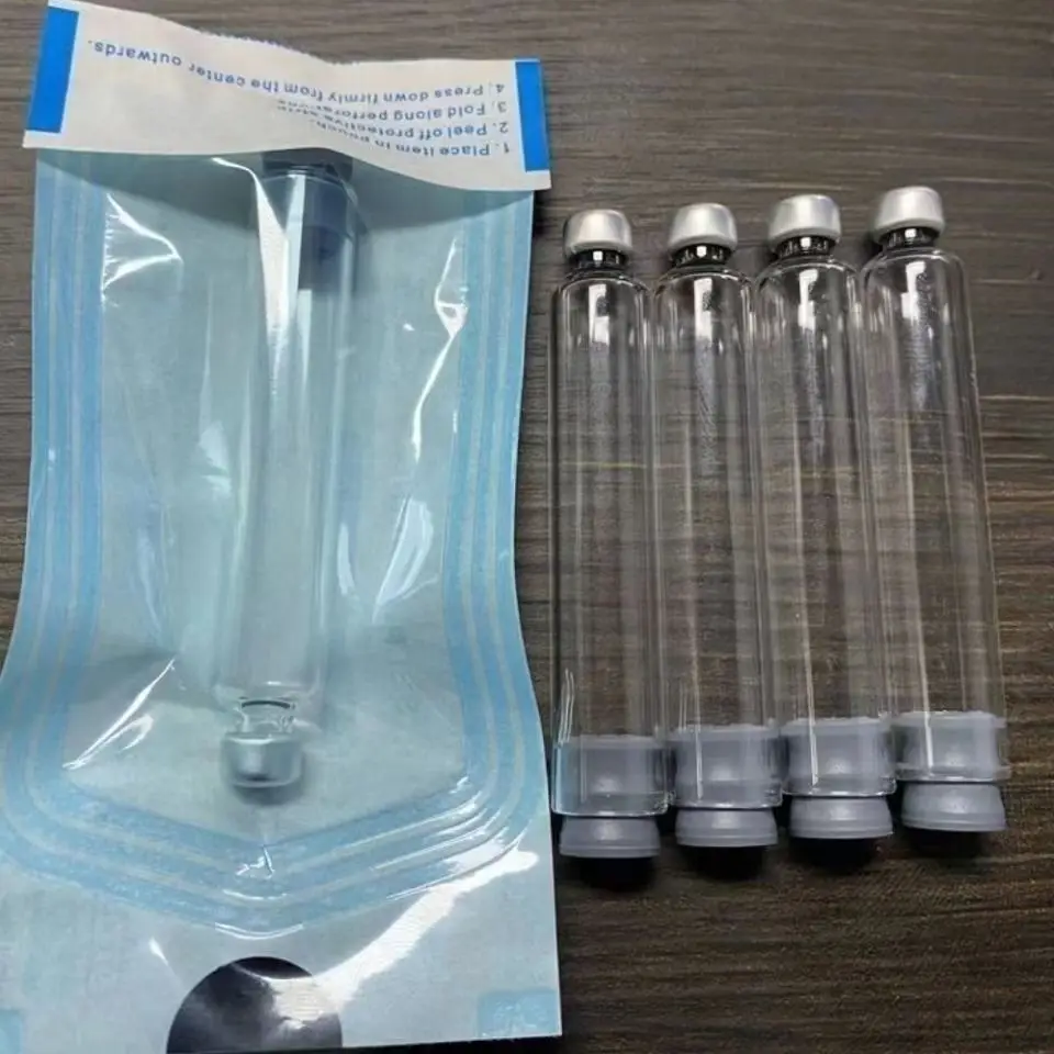 3ml individually packed glass bottles