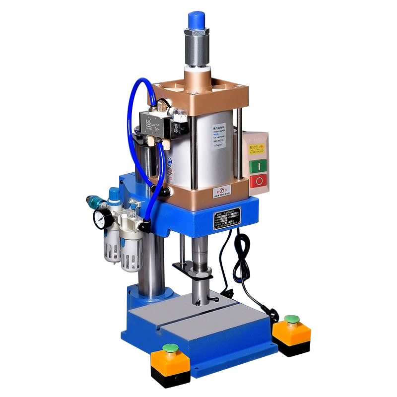

Pneumatic punching machine 200kg single column 63 type bench press small gas spleen high precision riveting machine