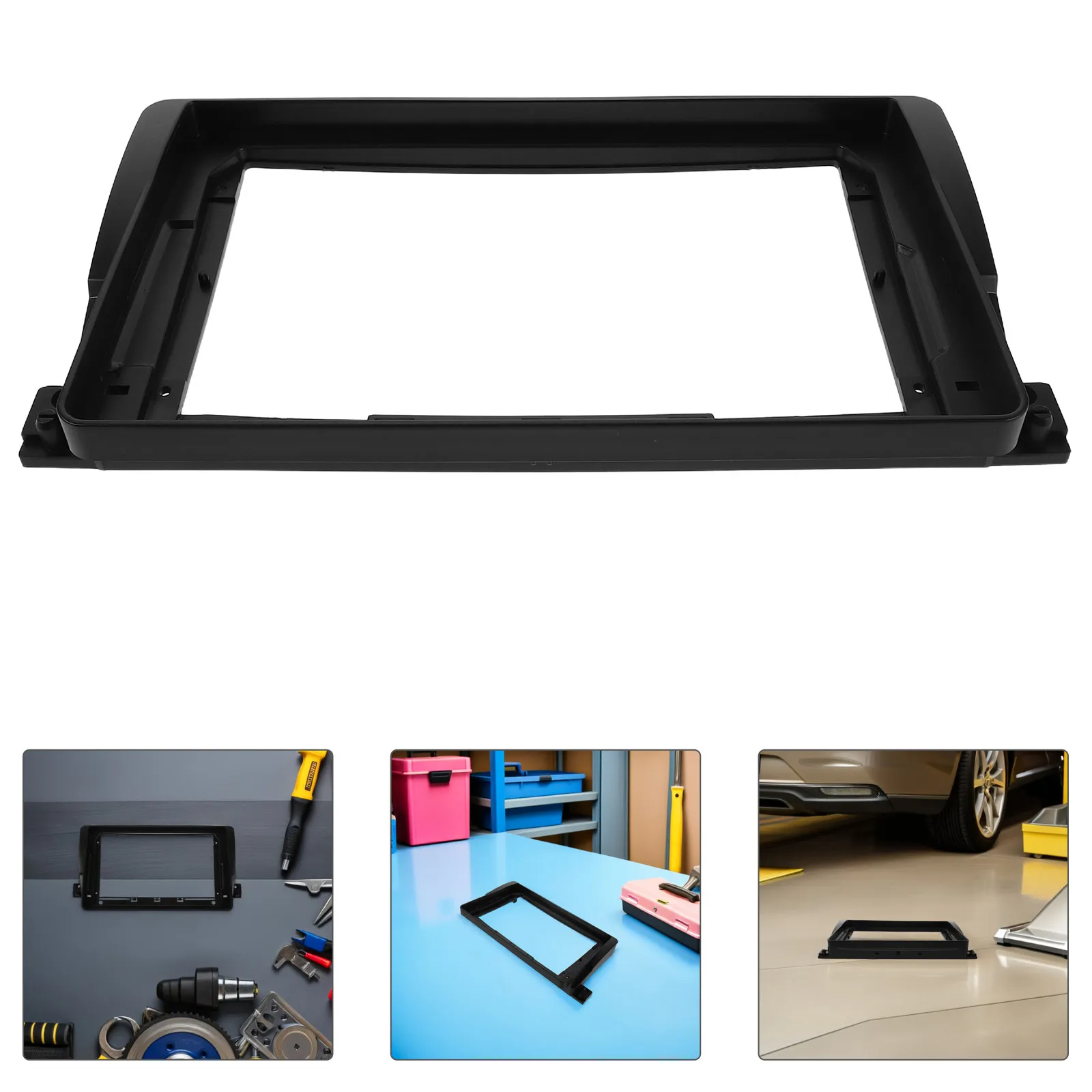 

Navigation Screen Protector Frame for E46 Center Console Dashboard Trim Touchscreen Protective Panel Cover Screen