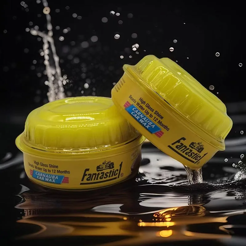 Carnauba Paste General Car Wax High-Gloss Shine Auto Cleaning Polish Auto Detailing Lasting Super Hydrophobic Scratch Removal