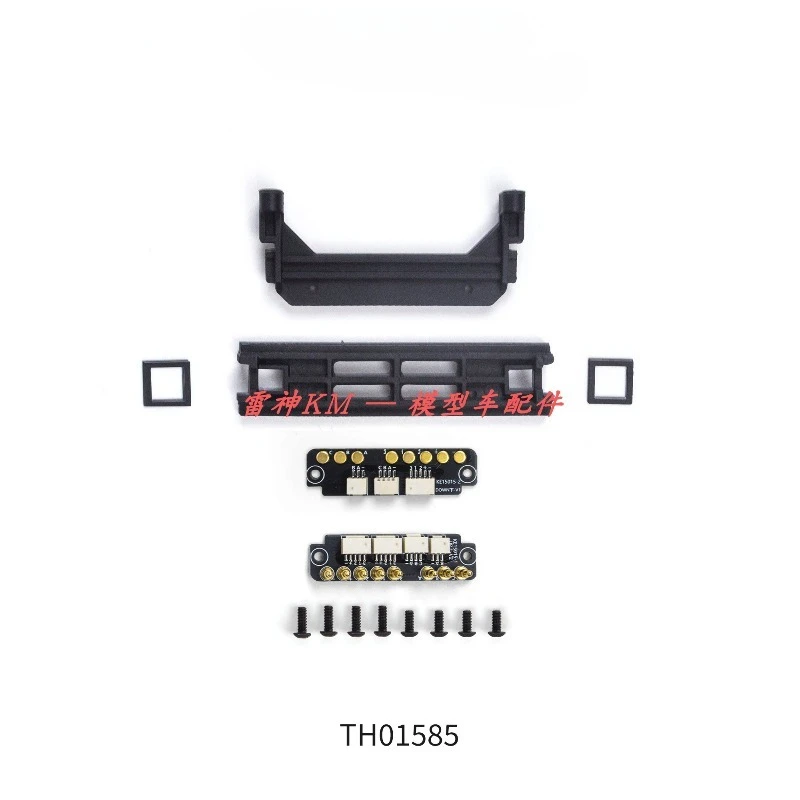 TH01585 for KM Bronco Raptor 1/8 RC Crawler Light Wire No-Solder Bracket Kit Plug-and-play Light Wire Bracket KM Model Part