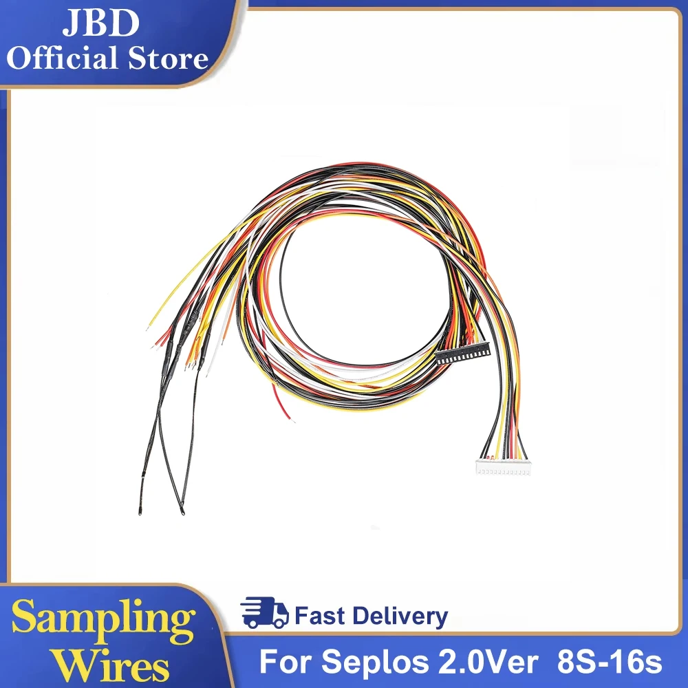 For Seplos 2.0 BMS Sampling Wires 8S-16S