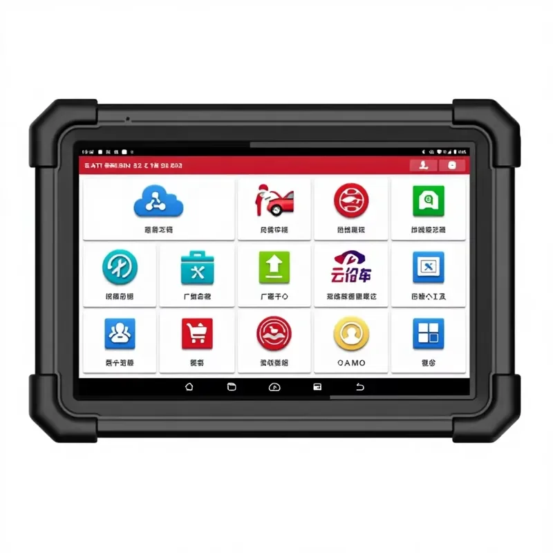 For X-431 PRO3S+V5 Universal Car Diagnostic Tool Battery Pack Tire Pressure Monitoring Topology Diagram Pin Detection for