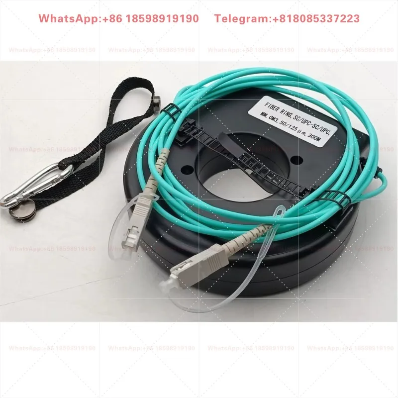 250M LCUPC-STUPC MMF 50/125 OM3-150 OM3-300 OM4 0.25KM Fiber Optic OTDR  Testing Cable Box Dead Zone Ring