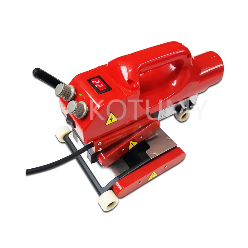 Machine à souder Geo Membrane Hot Wedge Welder HDPE Sheet Plastic Pond Liner Welder PVC Repair Welding Machine TH-501 220V