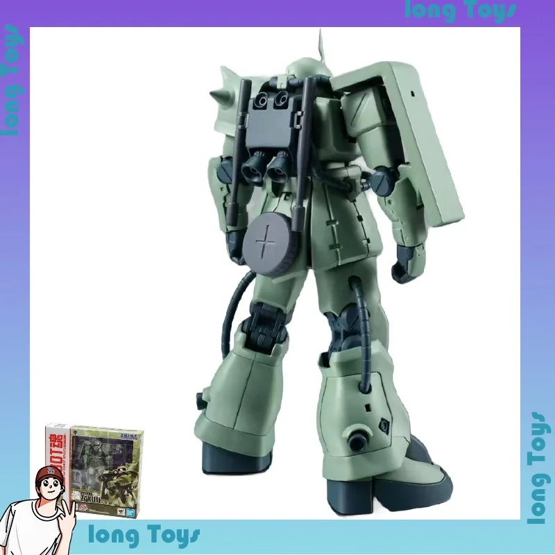 

In Stock Genuine Bandai Gundam Model Kit Robot Spirits MS-06 Zaku II Ver Anime Action Figure Collection Finished Model Toys Gift