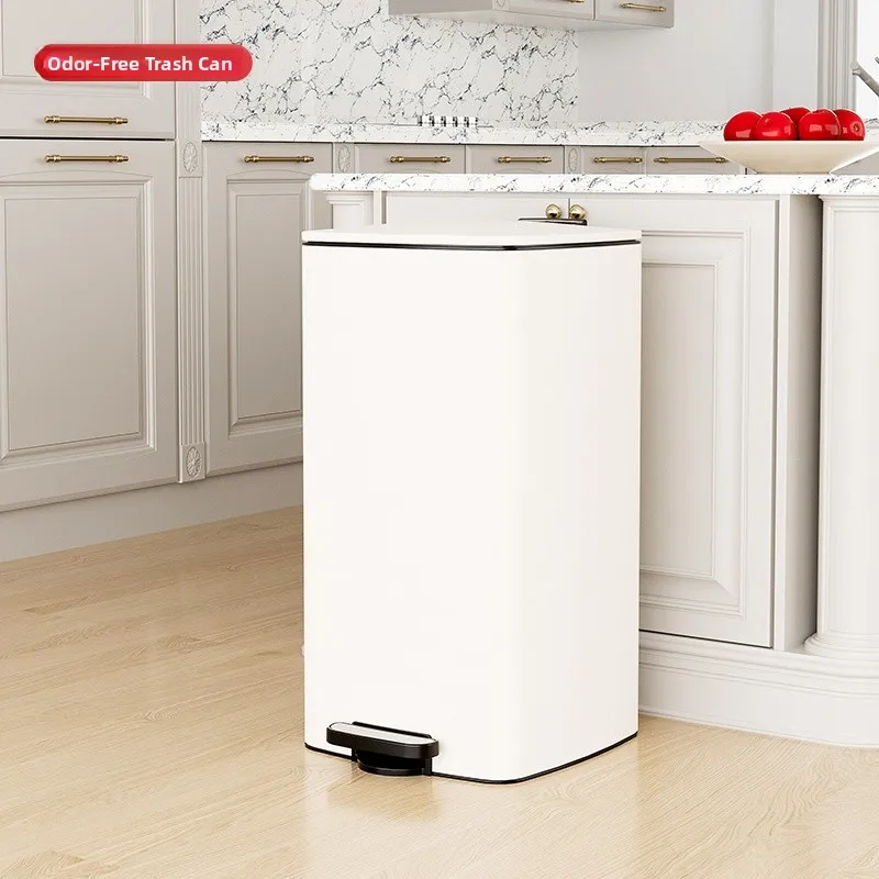 

Premium Silent Kitchen Living Room Tra Can Cr Sle Hotel Special Toilet High End Stainl Steel Foot Pedal Open Cover