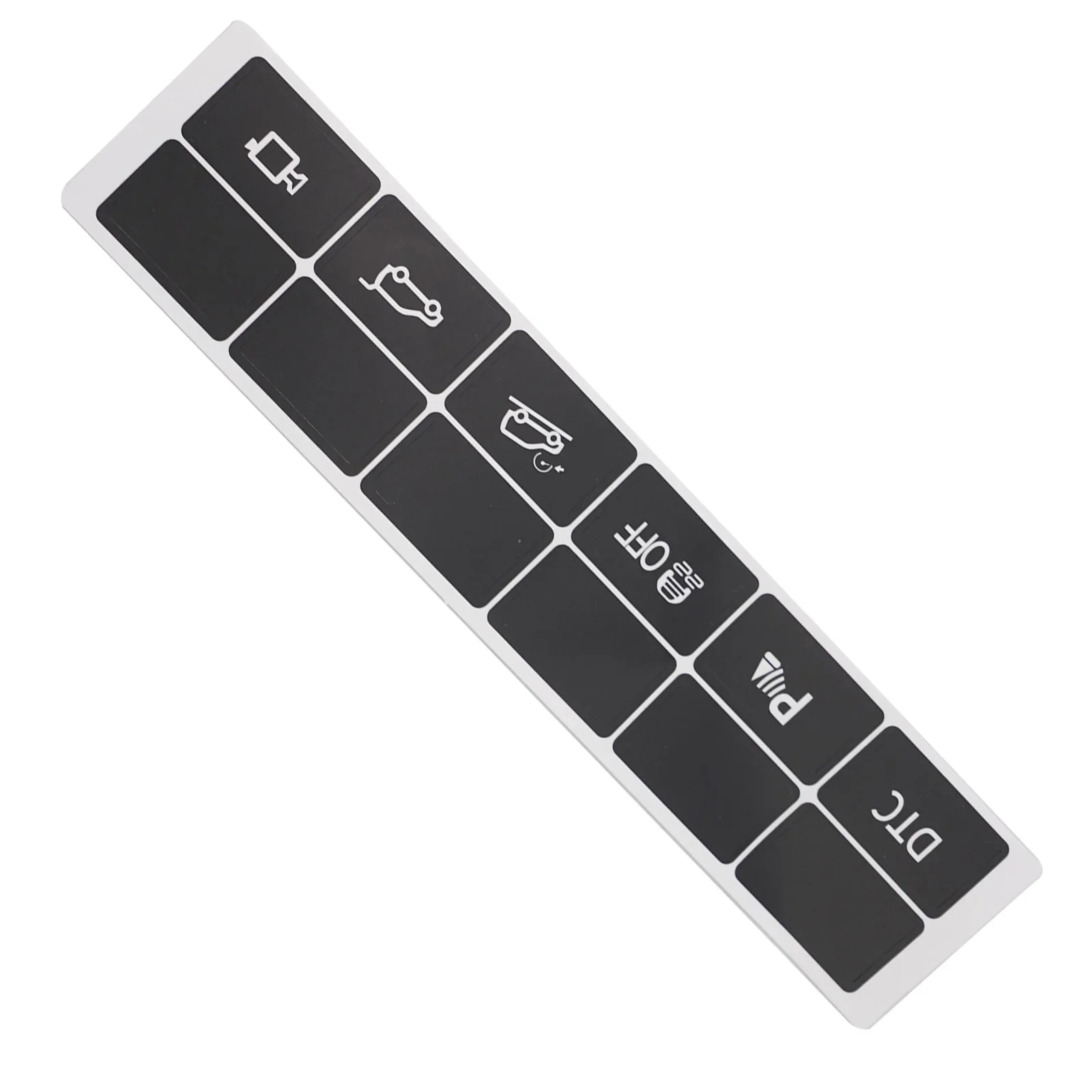 For BMW For Dash Button Sticker Replacement Set Compatible With E70 2006-2013 And X6 E71 2008-2014 DTC Controls