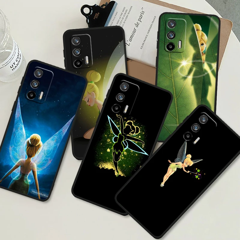 

Disney Peter Pan Cute For OPPO Realme GT3 2 C55 C33 C35 C30S C31 X3 X2 Q5i Q3S C21Y Pro Black Silicone Phone Case