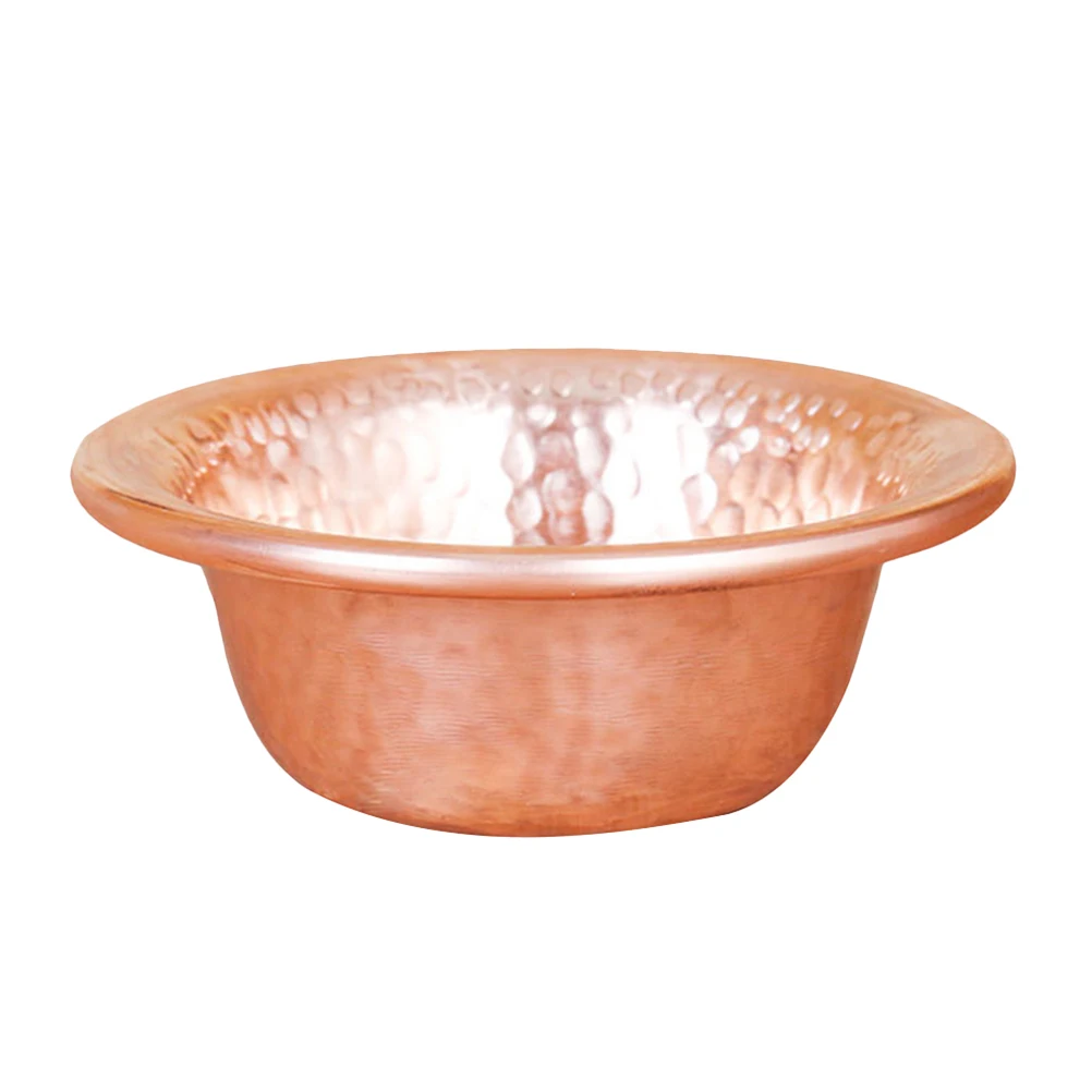 

1pcs Copper Bowl 11cm Traditional Design for Worship Water Offering Bowl Home Decor Retro Style Perfect Gift