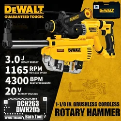 Dewalt-コードレスブラシツールdch263 1-1/8in,205dh集塵機,20v,ベアツール