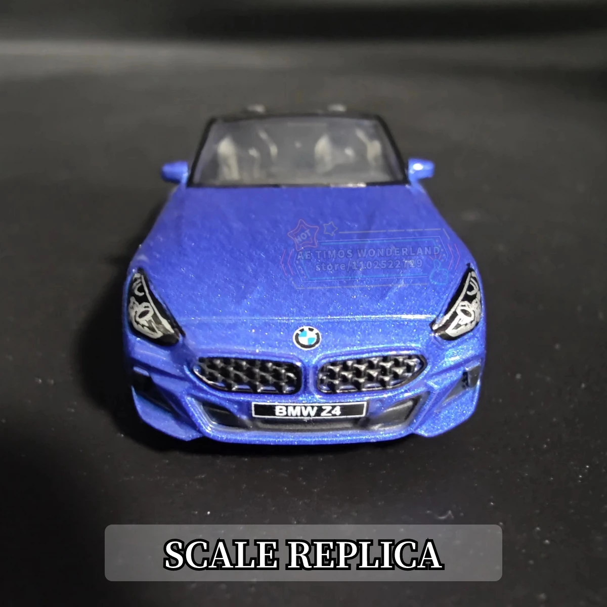 1/64 BMW Z4 M40i Replica Metal Mini Car Model Miniature Art Vehicle Figure Diecast Ornament Decoration Kid Boy Xmas Gift Toy