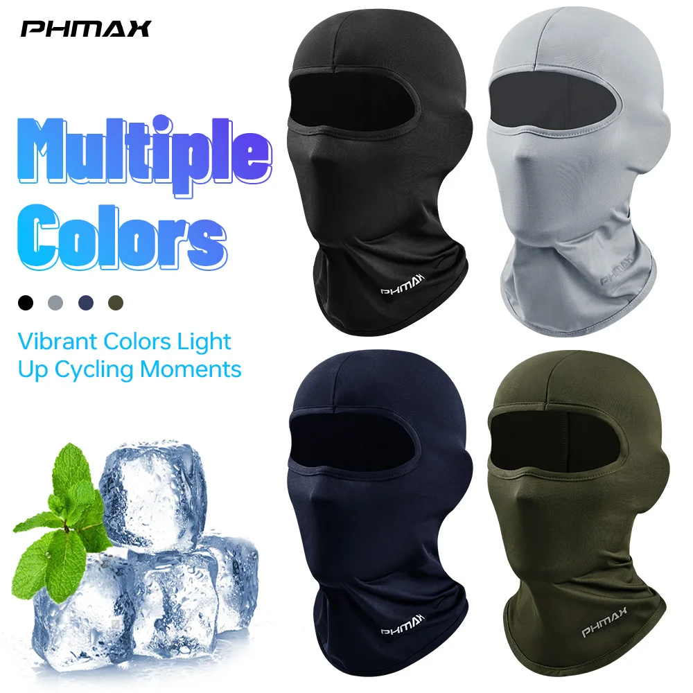 PHMAX cycling bike mask windproof warm breathable full face mask mountain bike road bike dust mask sports sweat headband