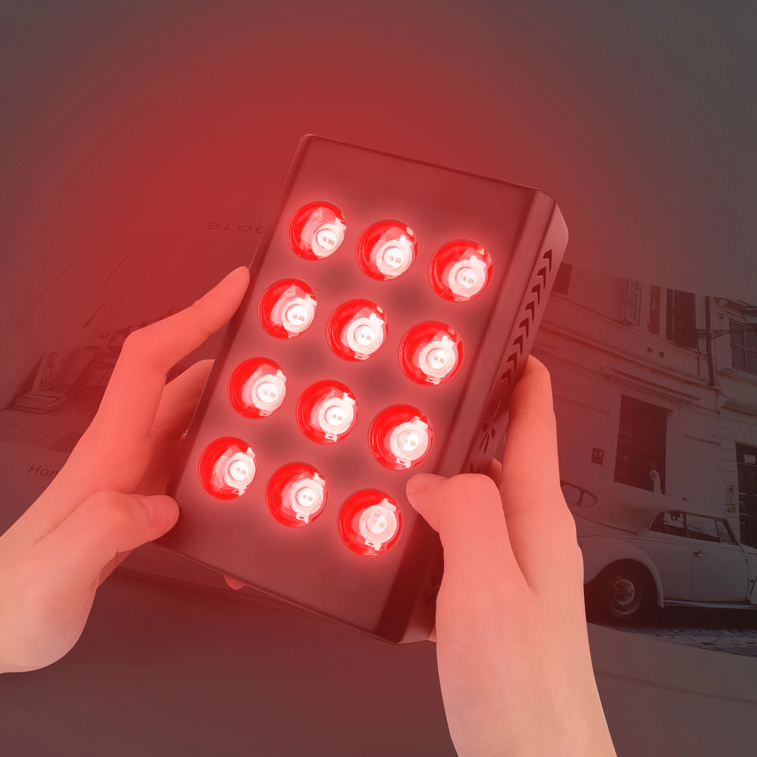 

Портативный LED-аппарат для светотерапии (660 нм, 850 нм) для носа, ручной инфракрасный мини-аппарат для светотерапии для ATV и UTV