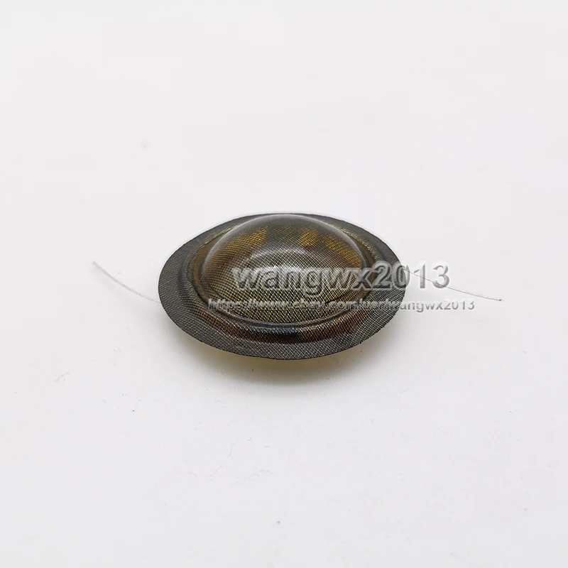 2pcs 25.9mm 트위터 보이스 코일 혼 스피커 트레블 반투명 사운드 필름 다이어프램 드라이브 헤드 수리 부품