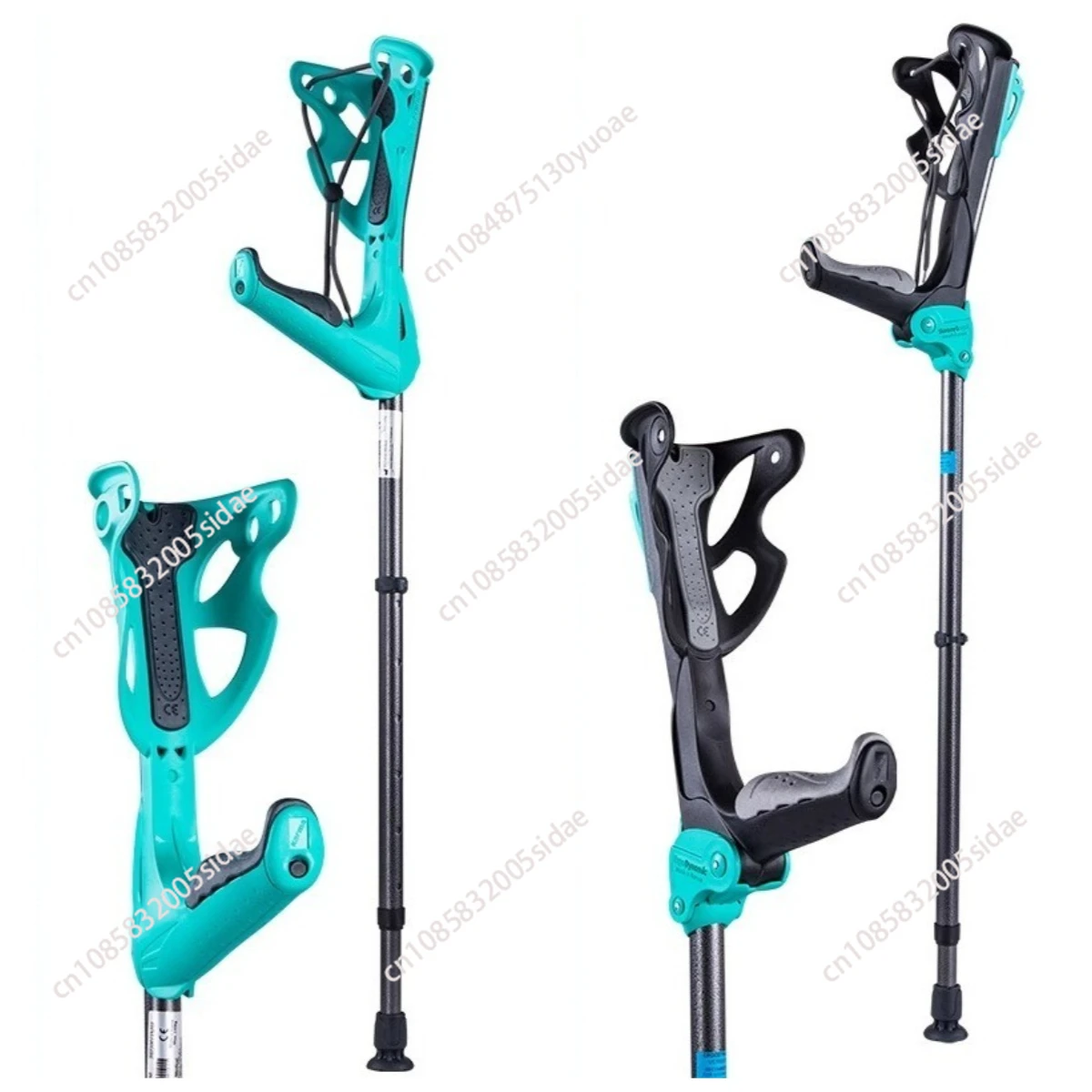 

Anti-slip Height Adjustable Shock-absorbing Medical Crutches Elbow Crutch,Orthopedic Crutches,Aluminum Alloy Elderly Walking Aid