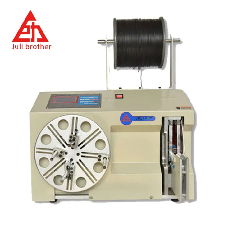 

Manual Cable Reel Winding Machine Automatic Cable Coiling Machine Data Wire Power Cable Winding and Tying Machine