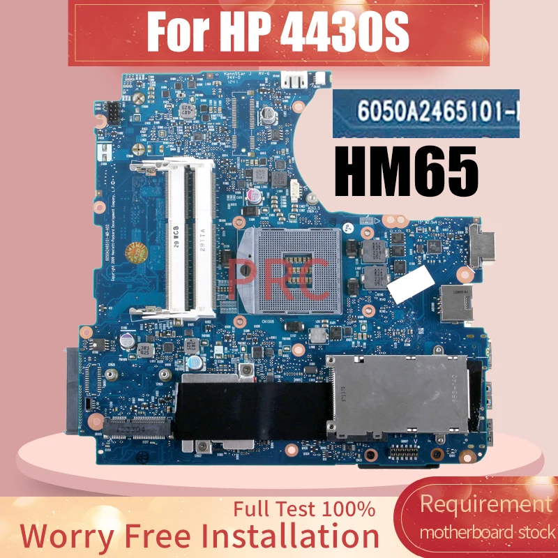 

Материнская плата 6050A2465101 для ноутбука HP 4430S 646326-001 HM65 11S90002339ZZ SR0XL SLJ8C Φ