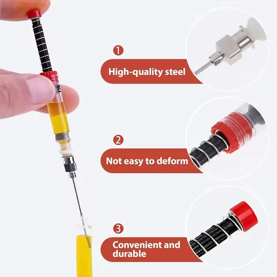 1-10pcs Fountain Pen Filler Ink Pen Syringe Absorbor Device Tool Suction Pipette Ink Cartridge Supplies Converter Office School - view 3