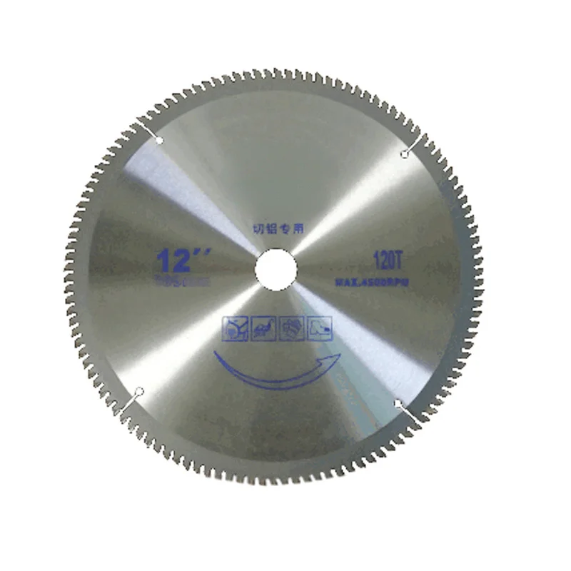 Aluminum alloy saw blade Ultra thin woodworking circular saw blade Multi functional 10 inch 12 inch aluminum cutting blade