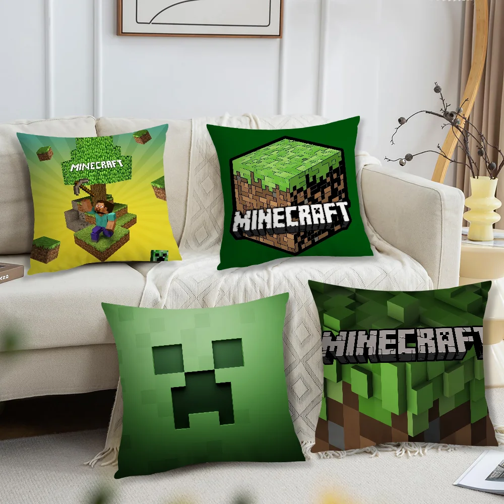 Comfortable soft Pillow Case for Sofa Living Room Home Craft Game Mines office Decor Protective Covers