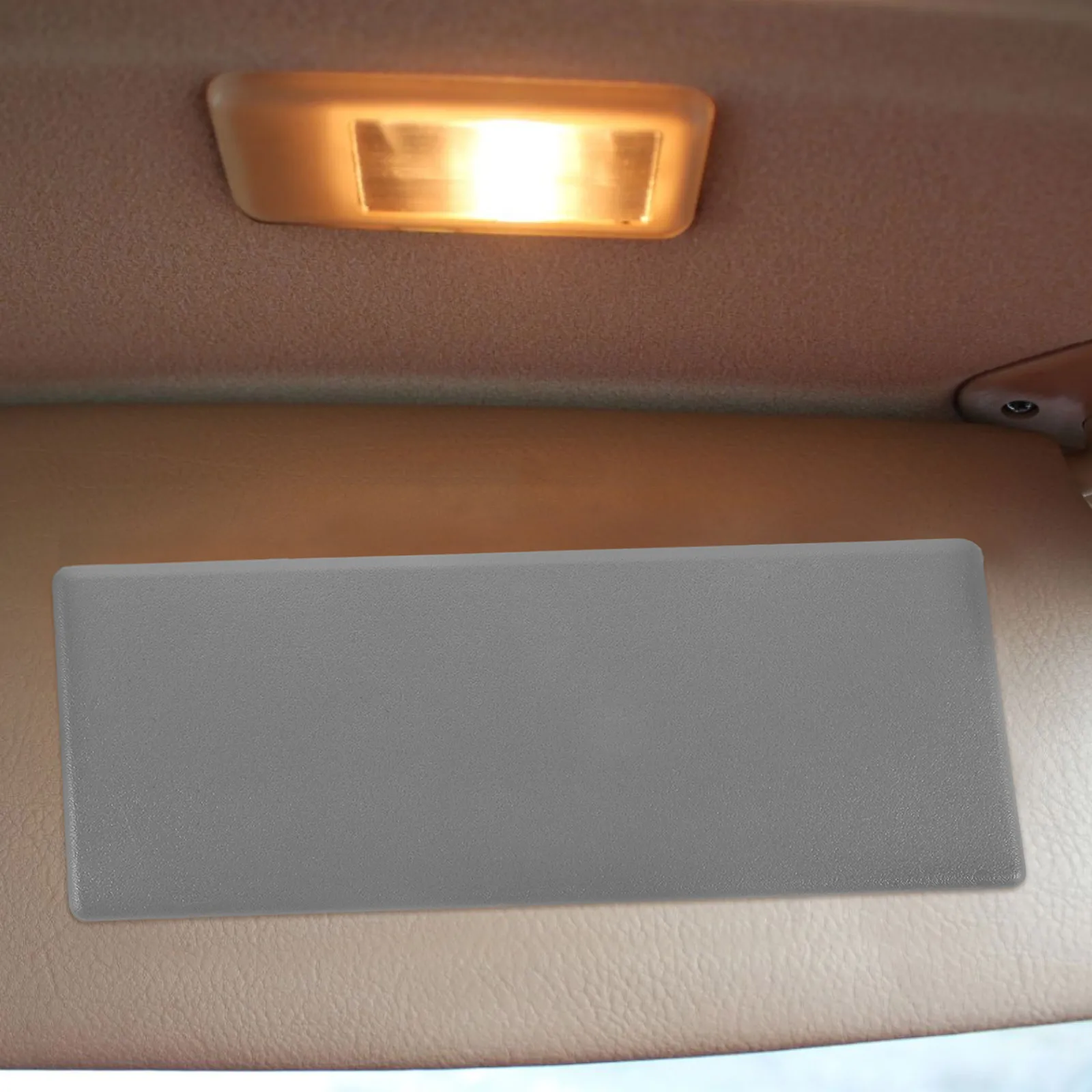 

Vanity Cover For Car Visor Abs Scratch Resistant Sun Protection Makeup Mirror Easy Installation Sun Visor Mirror For Car