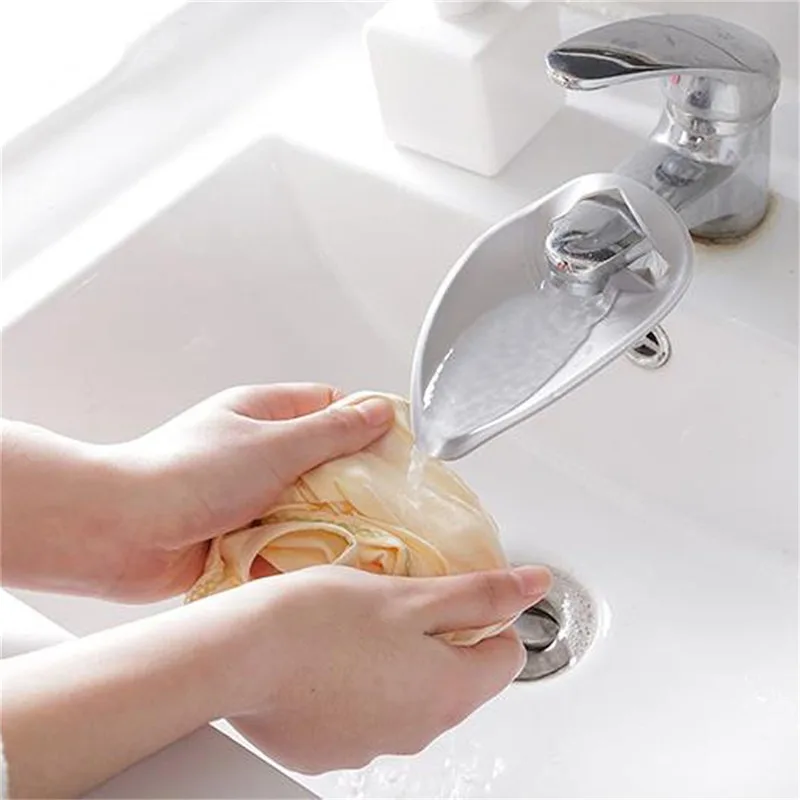 New Children Splash Mouth Baby Water Chute Household Extender Faucet Extension After Water Washing Device Primer Extension