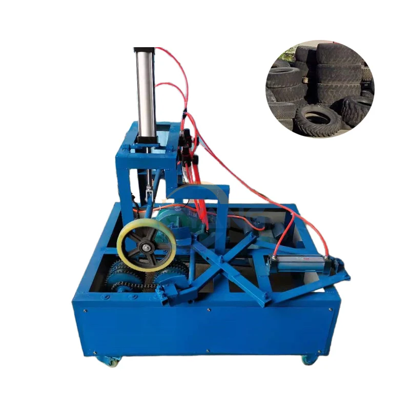 Fully Automatic Rubber Tire Recycling Machine Waste Tire Shredder Cutting Machine for Sale