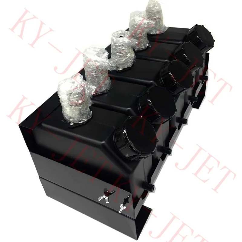 

KYJET UV Inkjet Printer 1.5L sub tank cartridge with air filter with sensor with stirring motor 1.5 L UV inks sub tank