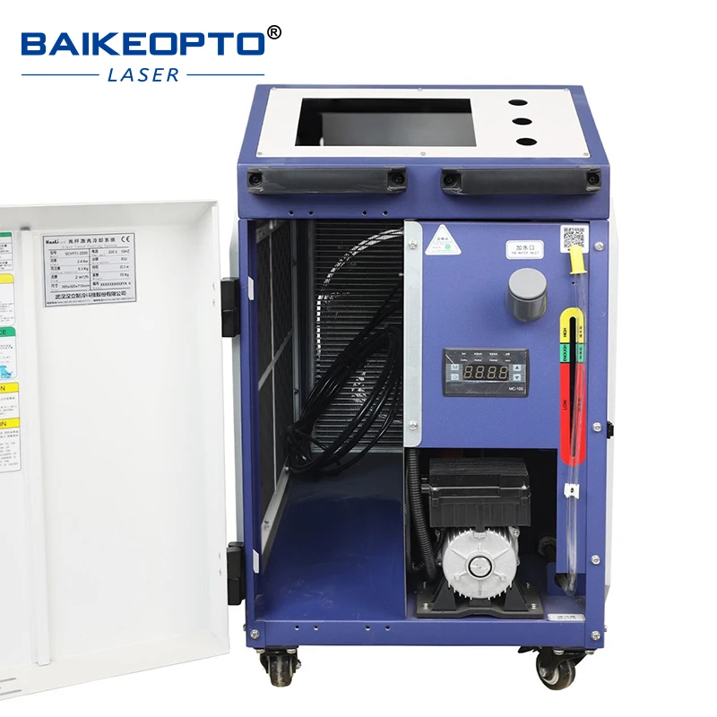 2kw Metaallasser Handheld Fiber Laser Lassen 2000W Machine Aluminium Staalplaat Buislassen