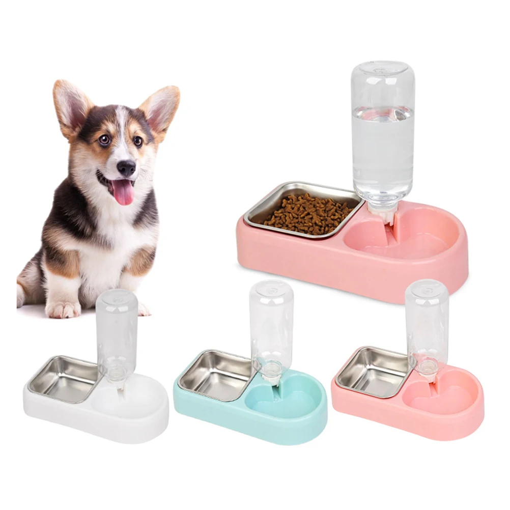 

Pet Water Feeder Unique Design Automatic Dog Drinking Tool High-Density Safe Bowl For Cat Puppy Home Use Blue